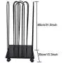 Movable Hanger Stacker,Hanger Storage Stand with 4 Casters,Clothes Hangers Holder Can Hold 150 Hangers,Iron Finished