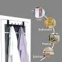 Dseap Over The Door Hook Hanger, Over The Door Towel Rack, for Coat Clothes Hat Towel Bathroom, Black Dseap Over The Door Hook Hanger, Over The Door Towel Rack, for Coat Clothes Hat Towel Bathroom, Black