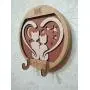 Hanging Holder fo Keys or Dog Leashes, Key Hanger for Wall, Hooks for Key, Entryway Key Hook Wall Mounted Organizer, Wall Wood Holder for Keys. Hanging Holder fo Keys or Dog Leashes, Key Hanger for Wall, Hooks for Key, Entryway Key Hook Wall Mounted Organizer, Wall Wood Holder for Keys.