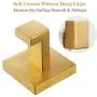 Bath Towel Hook, Aomasi SUS304 Stainless Steel Square Robe Hook Utility Coat Clothes Hanger for Bathroom Kitchen Home Storage Wall Mount, Brushed Gold Bath Towel Hook, Aomasi SUS304 Stainless Steel Square Robe Hook Utility Coat Clothes Hanger for Bathroom Kitchen Home Storage Wall Mount, Brushed Gold