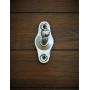 Handpained Rustic Cast Iron Hanger, Silver or Pick Color, Coat or Towel Hook