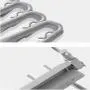 Boilly Pants Hangers Trousers Hangers Stainless Steel Clothes Hangers Closet Space Saving for Pants Jeans Scarf Hanging