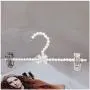 DNJKSA 5pcs/lot 25cm Baby Plastic Pearl Clothes Rack Children Hangers for Clothes Pant Underwear Racks(Random Color)