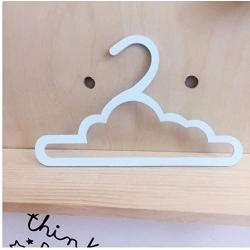 Nordic Scandinavia Handmade Wooden Cloud Cloth Hangers Clothes Dryer Rack for Baby Kids Decor Crafts Clothing Display 10pcs Random Color