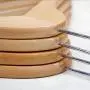 KYCPTNFJ Multifunction Wood Suit Hanger, Wood Clothes Hanger with Ring 12 Pieces KYCPTNFJ Multifunction Wood Suit Hanger, Wood Clothes Hanger with Ring 12 Pieces