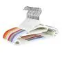 10 Pcs Multifunction Metal Hangers Metal Hanger with ABS Non Slip Wet and Dry Hook Big Capacity Light Clothes Hanger Pants Racks 10 Pcs Multifunction Metal Hangers Metal Hanger with ABS Non Slip Wet and Dry Hook Big Capacity Light Clothes Hanger Pants Racks