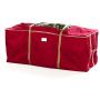 Covermates Keepsakes 3PC Christmas Storage Set (60" Tree Storage Bag + 36" Wreath Storage + 32-128PC Ornament Storage Bag) ? Superior Protection - Holiday Storage - Red