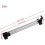WHER Retractable Wardrobe Clothes Hanger Pull Out Closet Rod Rail Organizer Rack