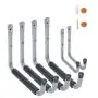 Heavy Duty 9” Large Arm Garage Storage Hanging Hooks with EVA Protector by Ihometech, Wall Mount Garage Hangers & Organizer for Ladders,Tools,Bikes and Chair Hose | (6 Pack - Gray) Heavy Duty 9” Large Arm Garage Storage Hanging Hooks with EVA Protector by Ihometech, Wall Mount Garage Hangers & Organizer for Ladders,Tools,Bikes and Chair Hose | (6 Pack - Gray)