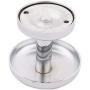 uxcell Aluminum Alloy Home Bathroom Door Wall Mounted Clothes Hanger Bath Ball Holder