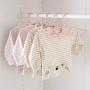 Studyset Cute Kids Clothes Hangers, Multi-Function Nonslip Cartoon Wings Shape Clothes Hanger for Kids Small (10 Packs) Pink