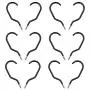 Bike Hooks, Esfun 12 Pack Heavy Duty Bike Hanger Wall Ceiling Bike Storage Hooks with 12 Pack Bolts for Garage - Fits All Type Bicycle, Easy On/Off - Black Bike Hooks, Esfun 12 Pack Heavy Duty Bike Hanger Wall Ceiling Bike Storage Hooks with 12 Pack Bolts for Garage - Fits All Type Bicycle, Easy On/Off - Black