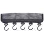 JUNRON Us 10pcs Portable Folding Clothes Cloth Hanger Clips Bathroom Rack, Laundry Rack Wall - Clothes Drying Hanger, Wall Clothes Drying Rack, Folding Clothes Dryer, Folding Metal Hanger