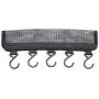 JUNRON Us 10pcs Portable Folding Clothes Cloth Hanger Clips Bathroom Rack, Laundry Rack Wall - Clothes Drying Hanger, Wall Clothes Drying Rack, Folding Clothes Dryer, Folding Metal Hanger