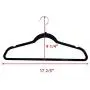 choice 60PCS Non Slip Velvet Cloth Hangers 4 Colors Products