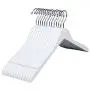 Amber Home Solid Gugertree Shirt and Dress Hangers White Color with Chrome Hook 10 Pack Amber Home Solid Gugertree Shirt and Dress Hangers White Color with Chrome Hook 10 Pack