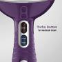 Conair Turbo Extreme Steam Hand Held Fabric Steamer, Purple-Amazon Exclusive, Plum