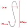 uxcell Stainless Steel Apartment S Shaped Clothes String Hanger Hook 27pcs Silver Tone uxcell Stainless Steel Apartment S Shaped Clothes String Hanger Hook 27pcs Silver Tone