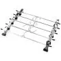 Cabilock Clothes Hanger 10pcs Non-Slip Stainless Steel Hangers Drying Clothes Hanger with Clips for Coat Trouser Pants (Black)