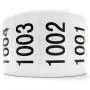 Enzo Consecutively Numbered Sticker Labels 1.5 x 0.75” Water Proof Oil Resistance from Serial Number 1001 to 2000 1.7” Core Roll Enzo Consecutively Numbered Sticker Labels 1.5 x 0.75” Water Proof Oil Resistance from Serial Number 1001 to 2000 1.7” Core Roll