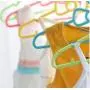 10pcs Random Color Childrens Bow Hanger Home Baby Clothes Hanger