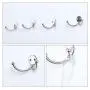 uxcell 6pcs Dual Robe Hooks Zinc Alloy Wall Mounted Coat Towel Double Towel Hooks Clothes Hanger Holder w Screws Silver Tone uxcell 6pcs Dual Robe Hooks Zinc Alloy Wall Mounted Coat Towel Double Towel Hooks Clothes Hanger Holder w Screws Silver Tone
