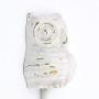 abodent.com White Metal Owl Bird Coat Hook Hooks Wall Mounted Door Hook Hanger for Hat Coat Clothes Kitchen Bathroom Bedroom Office (Screws Included)