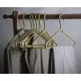 WD Men and Women Aluminum Alloy Hangers Home Adult Clothes Hanger (Size : 20)
