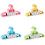 10pcs Random Color Childrens Bow Hanger Home Baby Clothes Hanger