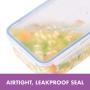 Lock & Lock HPL809BS Easy Essentials Storage Food Storage Container Set / Food Storage Bin Set - 14 Piece, Clear