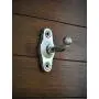 Handpained Rustic Cast Iron Hanger, Silver or Pick Color, Coat or Towel Hook