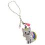 DAYZE Nursery Cat Lamp Switch CRYSTAL Hanger Decoration, Caticorn Cat Door Knob hanger Decoration Baby Shower Gift Back pack Zipper Decoration