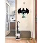 Batman Key Holder Key Rack Holder Wall Hanger Wall Hook Keys Hanger Door Hook Wall Decor Clothes Coat Hat Hanger Kitchen Bathroom Towel Hooks Key Holder Gift for Batman Fans Christmas Gift B5