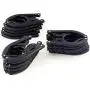 ZCasmos 20Pcs Compact Folding Clothes Hangers, Portable Travel Clothes Hangers to Save Luggage Space and Home Space (Black) ZCasmos 20Pcs Compact Folding Clothes Hangers, Portable Travel Clothes Hangers to Save Luggage Space and Home Space (Black)