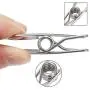 Strong Durable Metal Polished Wire Clothespins Clip,Anti-Rust Pin Hanger Clip for Home Kitchen Hook,Outdoor Laundry Clothes Drying,Bag Sealing,Office File Pin,Photos Paper Pegs Craft Clips 10 Pack Strong Durable Metal Polished Wire Clothespins Clip,Anti-Rust Pin Hanger Clip for Home Kitchen Hook,Outdoor Laundry Clothes Drying,Bag Sealing,Office File Pin,Photos Paper Pegs Craft Clips 10 Pack