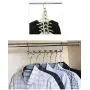 RuiLing 2pcs Multifunction Hanger Clothes Storage Rack Metal Space Saving Wardrobe Clothing Hangers RuiLing 2pcs Multifunction Hanger Clothes Storage Rack Metal Space Saving Wardrobe Clothing Hangers