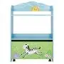 Fantasy Fields - Sunny Safari Toy Organizer with Rolling Storage Box, Wooden Toy Storage Fantasy Fields - Sunny Safari Toy Organizer with Rolling Storage Box, Wooden Toy Storage