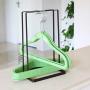 Windwinevine Iron Clothes Hanger Holder Space Saving Hanger Companion Rack Adult Children Hanger Stand Hanger Organizer for Home Laundry