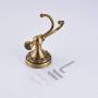 Rozin Antique Brass Bathroom Robe Towel Hook Wall Mounted Clothes Hanger