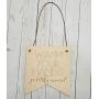 Wash your hands ya filthy animal, Modern Farmhouse style, funny bathroom sign, pennant sign with leather hanger, engraved sign, natural wood