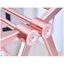 Drying Rack Foldable Clothes Hanger Dryer Aluminum Alloy Standing Hanger Gament Drying Rack Clothes Storage Organizer Coat Rack