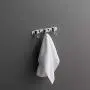 MAYKKE Gilbert Brass 3 Hook Coat Rack Wall Mount Bathroom, Entryway, Hallway, Mudroom Clothes Hat and Key Hanger Polished Chrome, OYA1060101 MAYKKE Gilbert Brass 3 Hook Coat Rack Wall Mount Bathroom, Entryway, Hallway, Mudroom Clothes Hat and Key Hanger Polished Chrome, OYA1060101