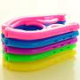 shlutesoy Travel Collapsible Portable Hangers Magic Plastic Anti-Skid Clothes Holder - Random Color