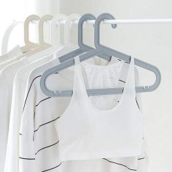 Wardrobe Storage Hangers Seamless Household Plastic Adult Multi-Function Non-Slip Sling Hanging Clothes Wet and Dry JUL24,1 (5),41X24CM