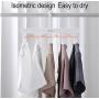 Clothes Hangers Multi-Function 5 Hook Coat Pants Drying Rack Plastic Storage Hanger Space Saving Organizer Hangers for Clothes