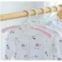 20PCS Kids Stretchable Plastic Clothes Hanger Durable Simple Baby Coat Hanger Random Color