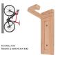 Bike Wall Mount Rack Garage Outdoor Bicycle Hanger Shelf Minimalist Storage System Vertical Cycling Pedal Hook for Indoor Shed Modern Industrial Handmade Display Art Furniture Stand (Oak Wood) Bike Wall Mount Rack Garage Outdoor Bicycle Hanger Shelf Minimalist Storage System Vertical Cycling Pedal Hook for Indoor Shed Modern Industrial Handmade Display Art Furniture Stand (Oak Wood)