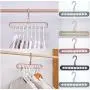 10PC Space Saver Hangers Wonder Magic Clothes Hangers Closet Organizer Hook Rack Random Color 10PC Space Saver Hangers Wonder Magic Clothes Hangers Closet Organizer Hook Rack Random Color