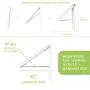 InstaHanger Closet Organizer, The Original Folding Drying Rack, Wall Mount, Includes &quotOver Door Bracket" For 1 3/8" Thick Doors Only