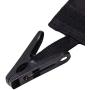 Edtoy Home socks drying racks Bathroom Traveling Clothes Rack Travel Portable Folding Cloth Hanger Clips (watermelon red)